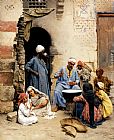 The sahleb vendor, Cairo by Ludwig Deutsch